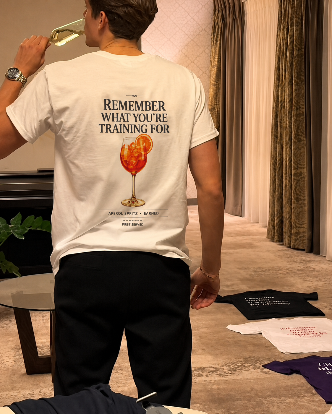 Remember What You're Training For — T-Shirt