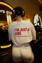 I'm Just a Girl (who likes to do pull-ups.) — T-Shirt