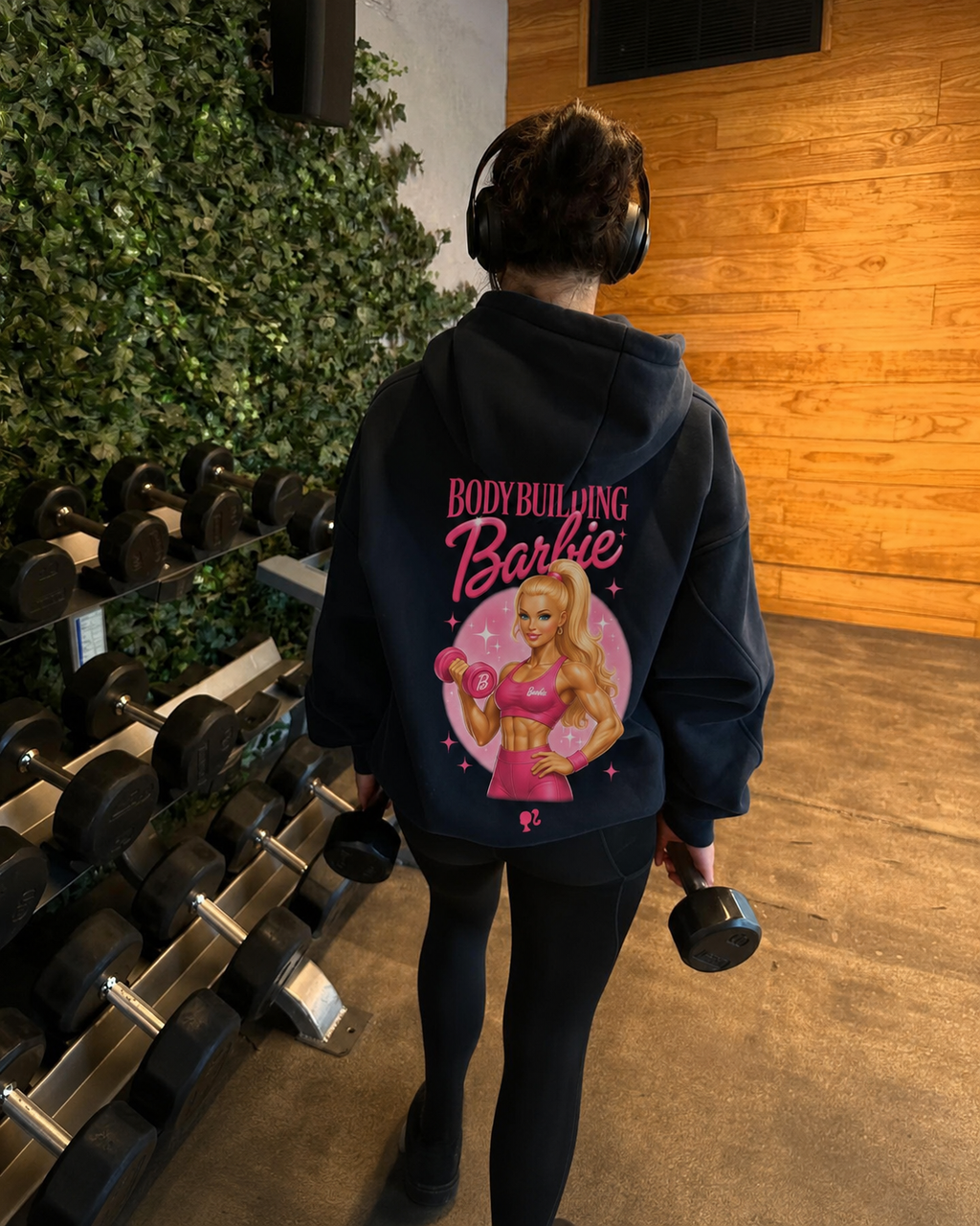 Bodybuilding Barbie — Hoodie