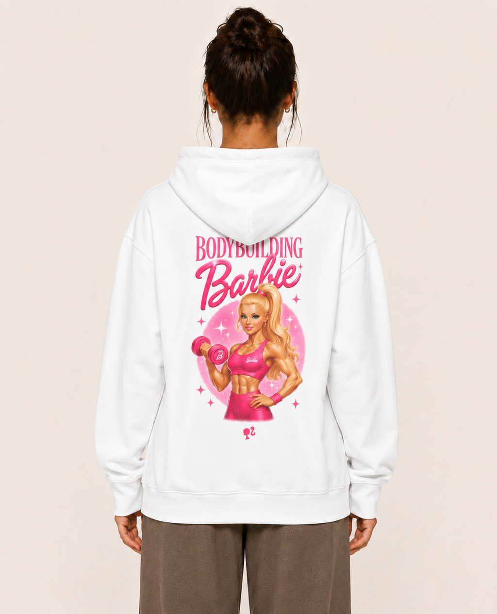 Bodybuilding Barbie — Hoodie