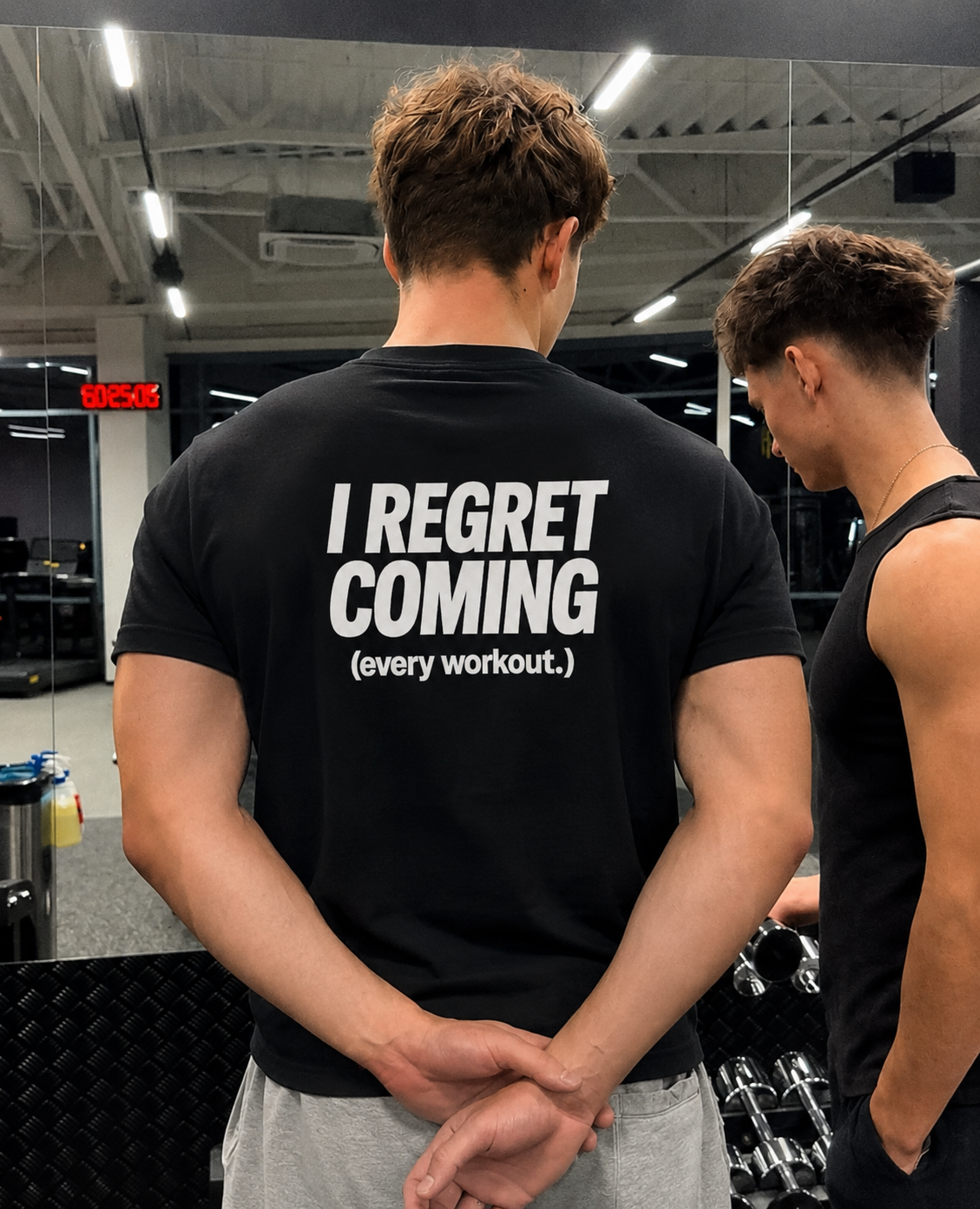 I Regret Coming (every workout.) — T‑Shirt