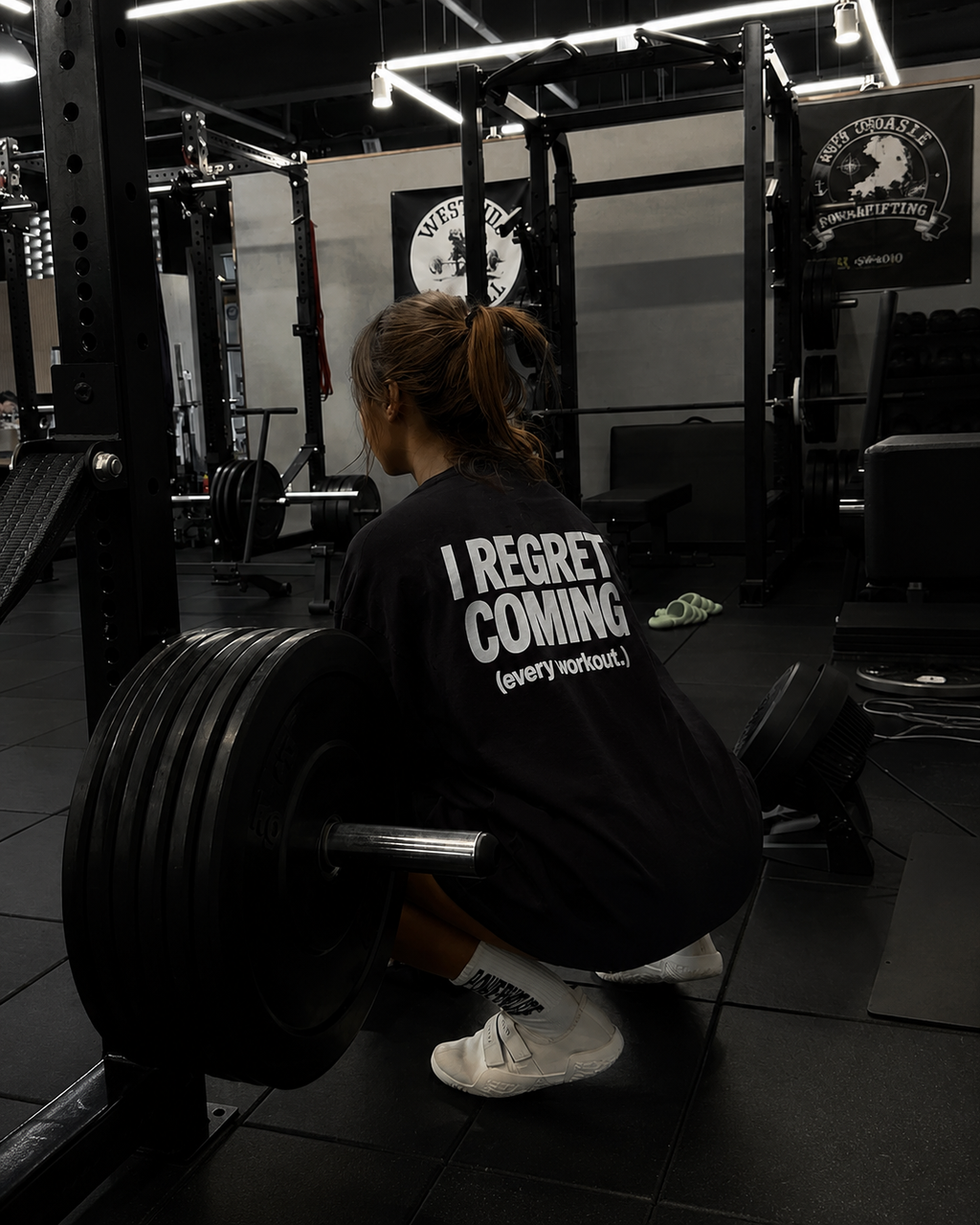 I Regret Coming (every workout.) — T‑Shirt