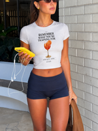 Remember What You Are Training For — Baby Tee