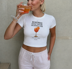 Remember What You Are Training For — Baby Tee